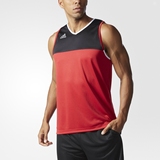 阿迪达斯2016夏季新款篮球系列男子运动背心跑步运动套装 AI0818