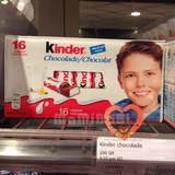 预定 荷兰代购费列罗Kinder(健达)儿童夹心牛奶巧克力（16条装）