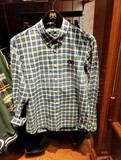 PLORY专柜正品代购2016年春男式新品经典格子长袖衬衫POYC612001