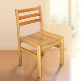 餐桌椅实木餐椅 简约橡木椅子 木质木头餐桌椅 靠背凳子 书桌椅