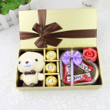 顺丰包邮德芙巧克力礼盒装创意diy七夕情人节生日礼物礼品送女友