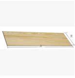 面板定做实木一字隔板层板 置物架搁板扇形隔板 松木衣柜隔板 桌