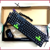 德意龙DY-KM811U+U 商务办公家用笔记本防滑有线键盘鼠标套装包邮