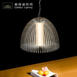 新特丽 餐厅吊灯时尚简约吧台单头客厅灯具日式饭厅鸟笼创意个性