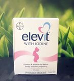 【直邮】澳洲版德国产Elevit爱乐维孕妇营养片100含碘
