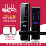 韩国原装进口三星电子锁625密码锁家用防盗智能门锁感应锁刷卡锁