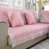 春季新款牛津纺沙发垫防滑布艺纯色四季沙发套沙发罩定做简约现代