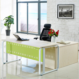 广州简约现代办公桌椅主管经理桌 总裁老板桌家用时尚单人电脑桌