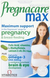 英国原装Pregnacare Max孕妇复合维生素叶酸+鱼油