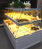 新款特价面包柜台展示柜货架面包店中岛柜蛋糕柜台蛋糕模型展柜