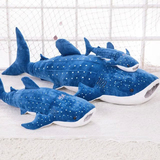 蓝鲸鲸鱼公仔抱枕靠垫海豚鲨鱼毛绒玩具超大号布娃娃女生礼物