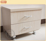 宜家风格包邮收纳柜 现代简约床头柜 原木色床边柜床头柜储物柜