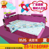 儿童床1.2米 1.5米 青少年男孩女孩单人床 布艺床软床家具可定做