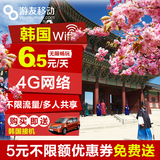 【游友移动】韩国wifi租赁 4G随身热点 境外无线上网卡 济州岛EGG