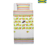 IKEA北京宜家代购科桑被套和枕套 儿童单人学生被枕罩全纯棉床品