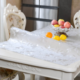 软质玻璃餐桌布防水防烫防油免洗PVC透明长方形塑料茶几圆形桌垫
