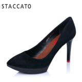 STACCATO/思加图秋季专柜同款羊皮浅口女单鞋9QV08CQ5