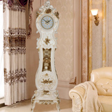 丽盛正品豪华欧式复古落地钟时尚创意摆钟别墅客厅装饰立钟 Q229