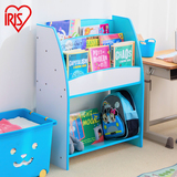 爱丽思IRIS儿童落地置物架宝宝书柜简易组合玩具收纳柜儿童书架
