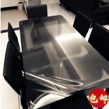 90*150透明磨砂加厚水晶桌布塑料面皮垫防油pvc软质玻璃餐台茶几