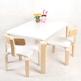 成套桌椅套装 幼儿园桌子椅子组合 宝宝学习吃饭游戏桌子实木儿童