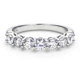 正品排钻情侣钻戒925纯银镀铂金钻石戒指结婚订婚指环女生日礼物