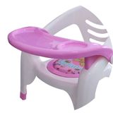 儿童餐椅宝宝塑胶靠背椅叫叫椅儿童椅子小板凳幼儿加厚小凳子餐桌