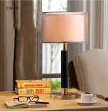 欧式台灯美式奢华复古铜客厅书房灯新中式简约现代简欧卧室床头灯