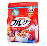 日本进口食品Calbee卡乐比麦片卡乐b水果仁谷物营养早餐 800G