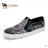 Camel/骆驼男鞋正品布鞋运动休闲板鞋男鞋印花潮流板鞋A632314120