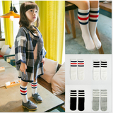春秋韩版儿童袜子婴儿袜新生儿袜子宝宝长筒袜童袜男童女童中筒袜