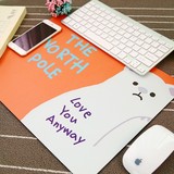 可爱卡通皮革桌垫创意电脑办公书桌垫鼠标垫可爱游戏桌面鼠标垫