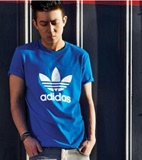Adidas阿迪达斯男短袖2016春新款三叶草运动透气T恤AJ8830 AJ8829