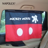NAPOLEX迪士尼米奇 汽车窗帘适用于新思域新天籁老gl8遮阳帘 侧窗