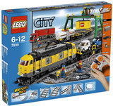 【乐乐屋】乐高 LEGO CITY 城市系列 电动遥控货运火车 7939