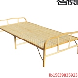 家用成人简易健康环保全竹床 儿童床单人床午睡床可折叠床1米