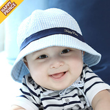 韩国宝宝帽子春夏季新款婴幼儿童卡通网帽遮阳鸭舌帽男女韩版潮阳