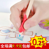 糖果色海豚硅胶握笔矫正器儿童握笔器小孩写字练笔器特价 9.9包邮