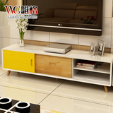 VVG 2016北欧风格客厅电视柜 时尚简约地柜 现代实木脚烤漆电视柜