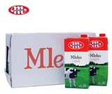 波兰 进口牛奶 麦可（MLEKOVITA）超高温全脂灭菌乳1L*12盒