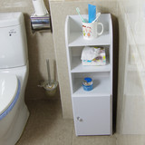 卫生间落地柜子 收纳柜储物柜 浴室浴边柜侧柜 马桶柜 置物架防水