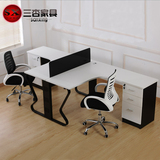 广西南宁办公家具两人位办公桌椅职员桌员工桌屏风工作位电脑桌