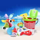 皇室沙滩玩具套装宝宝户外玩沙子工具儿童洗澡挖沙铲子水桶沙耙