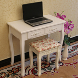 韩式欧式 宜家田园白色 台式电脑桌 书桌 办公桌写字桌