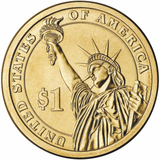 美国1美元硬币 美金硬币 纪念币 自由女神像 全新保真