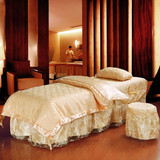 K·FDN/卡芙蒂娜新款时尚美容床床罩四件套美体按摩熏蒸床罩特价