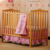 贝安诺婴儿床 实木无漆环保宝宝床bb床 多功能进口榉木儿童床
