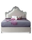 奥纳蒙特 家具定制 美式卧室双人床 意大利布艺双人床  后现代床