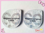 日本代购 原装进口 相模sagami002超薄0.02避孕安全套大号L单片装