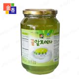韩【进口食品】韩国原装韩国金香蜂蜜芦荟茶1kg 超级低价 包邮